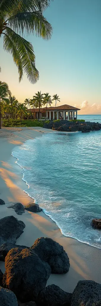 A Cabana at Anchialine Pool in Kaloko-Honokōhau National Historical Park of Hawai'i 