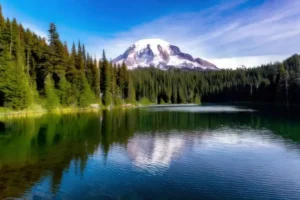 Begin your leadership journey with calm clarity, like the calm of Reflection Lake at Mt. Rainier.