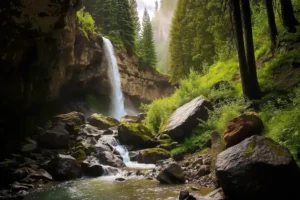 Fern Canyon in California